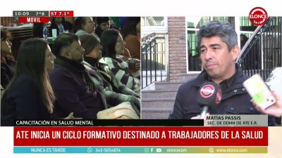 ATE inici&oacute; un ciclo formativo destinado a trabajadores de la salud